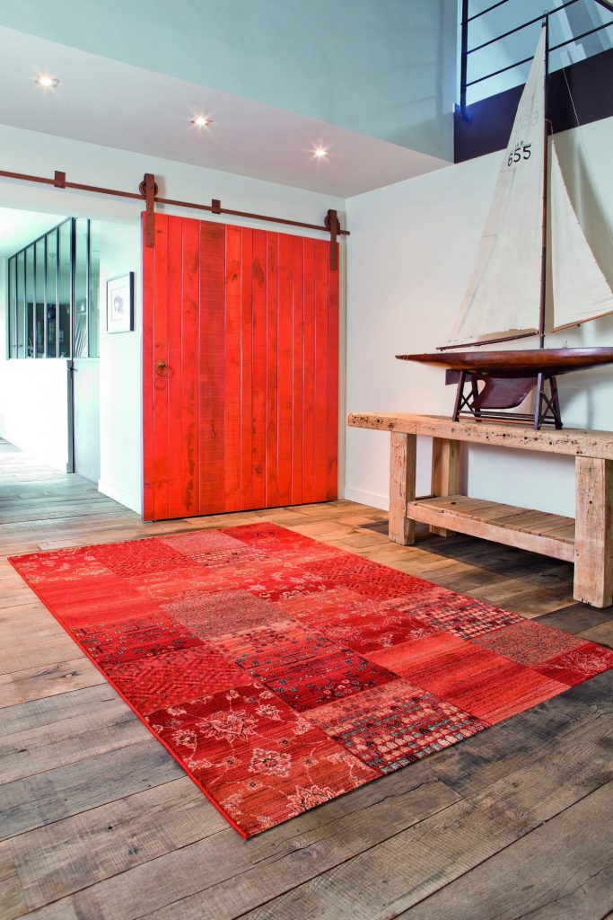 Bright Red Traditional Rug | Traditional Rugs in Essex